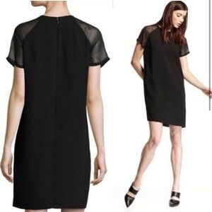 Vince Sheer Raglan Sleeve T Shirt Style Dress Size M